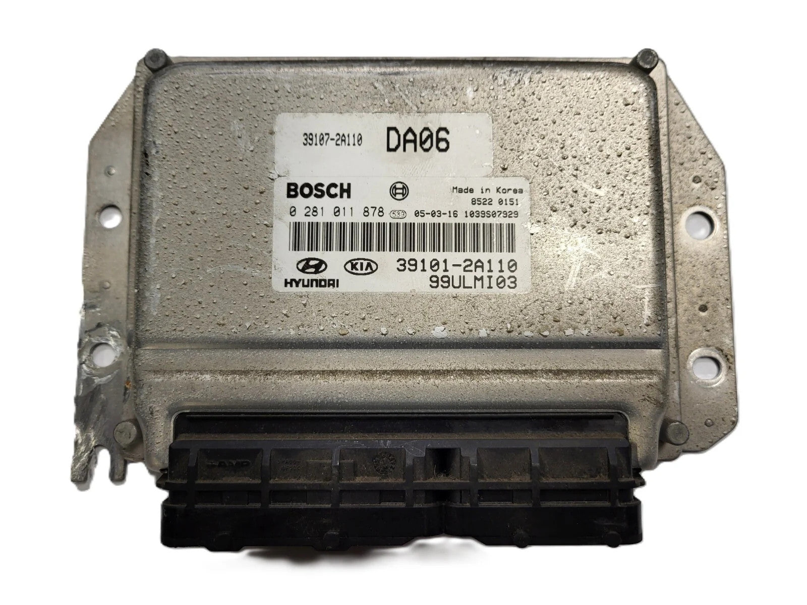 Kia 1.5 CRDI ECU / 0281011878 / 39101-2A110 / 99ULMI03 / BOSCH
