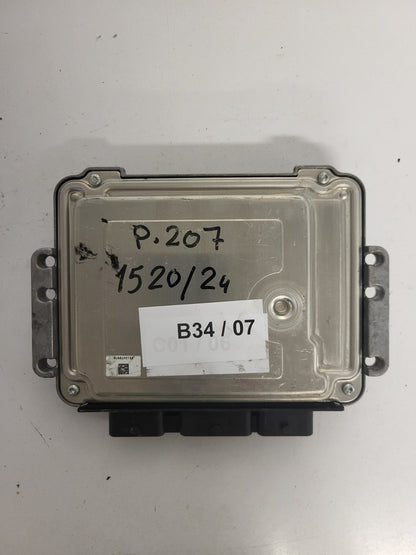 PEUGEOT CITROEN ECU / 0281013868 / 9663755480 / EDC16C34 / BOSCH