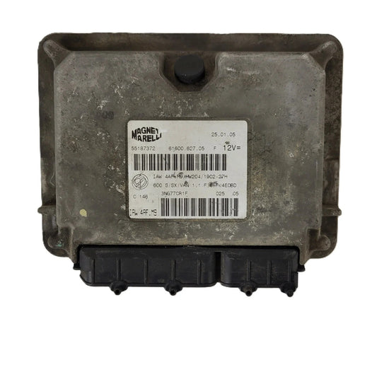 Fiat Seicento 600 ECU / 55187372 / IAW 4AF.M9 / 61600.627.05 / MAGNETI MARELLI