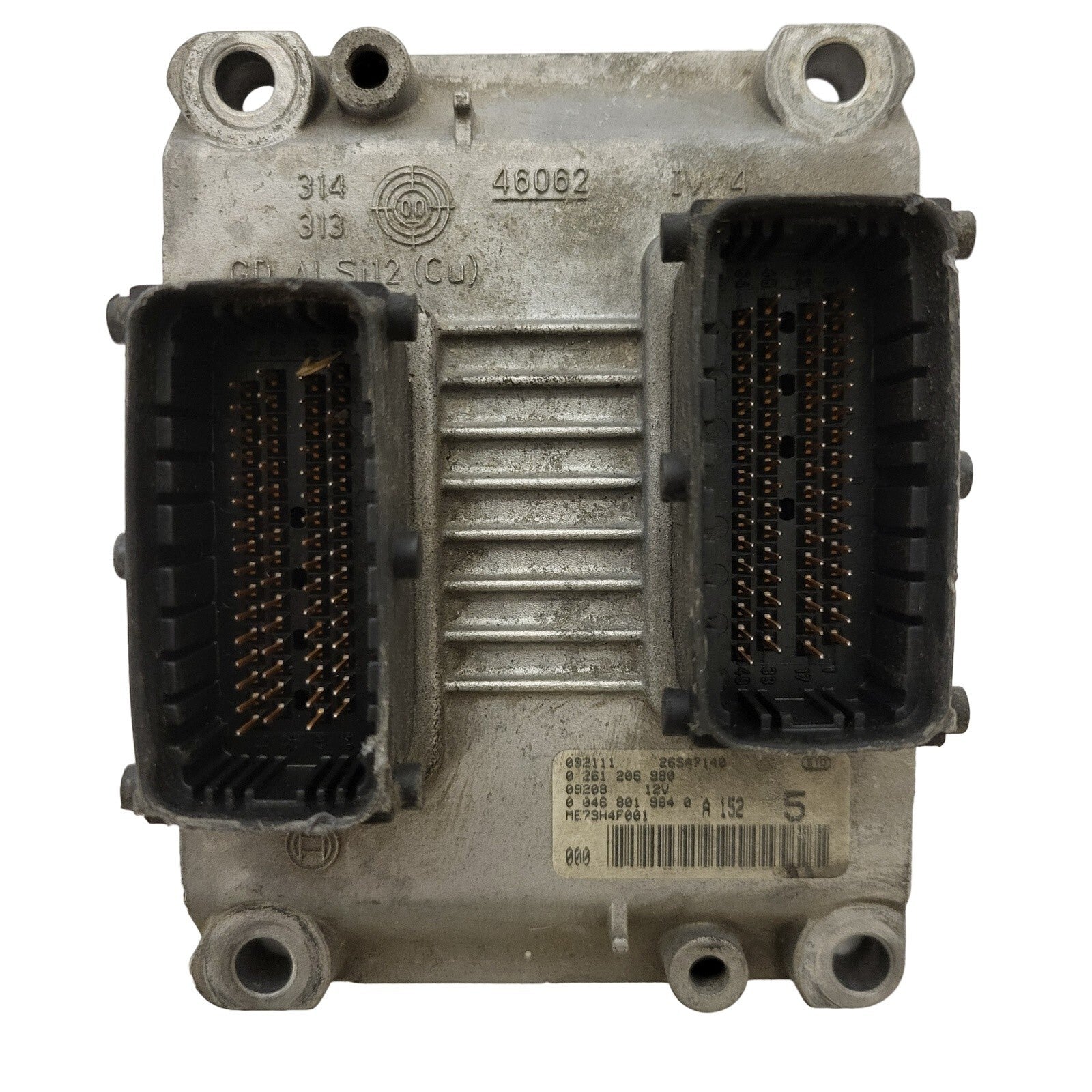 FIAT PUNTO ECU / 0261206980 / 00468019640 / ME73H4F001 / BOSCH