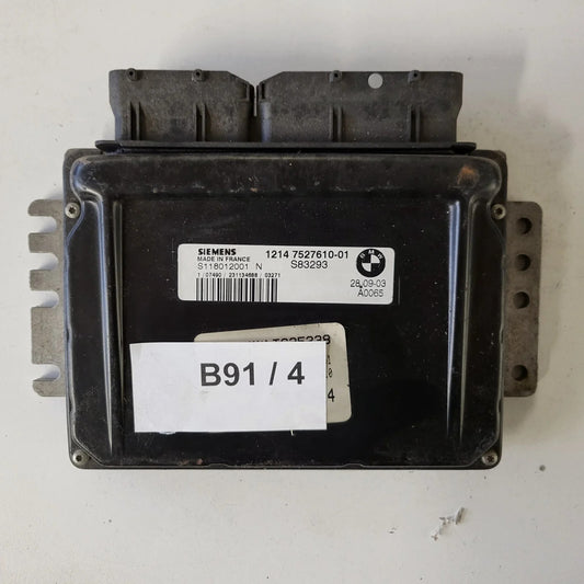 MINI COOPER 1.6 ECU / S118012001N / 1214752761001 / SIEMENS