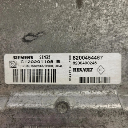 RENAULT CLIO ECU / S120201108B / S120201108 / 8200454467 / 8200400246 / SIM32 /