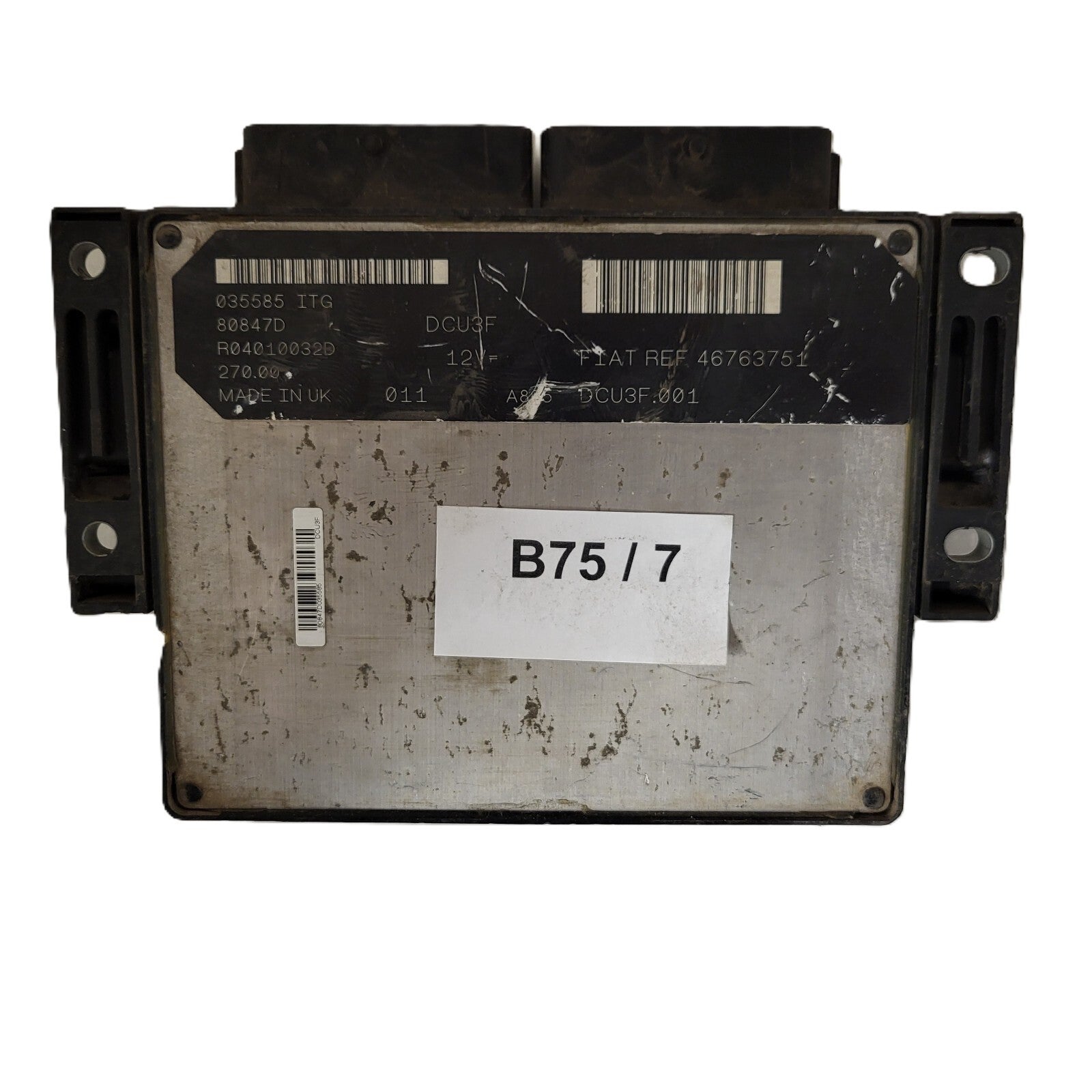 Fiat Punto ECU / 46763751 / R04010032D / DCU3F / LUCAS