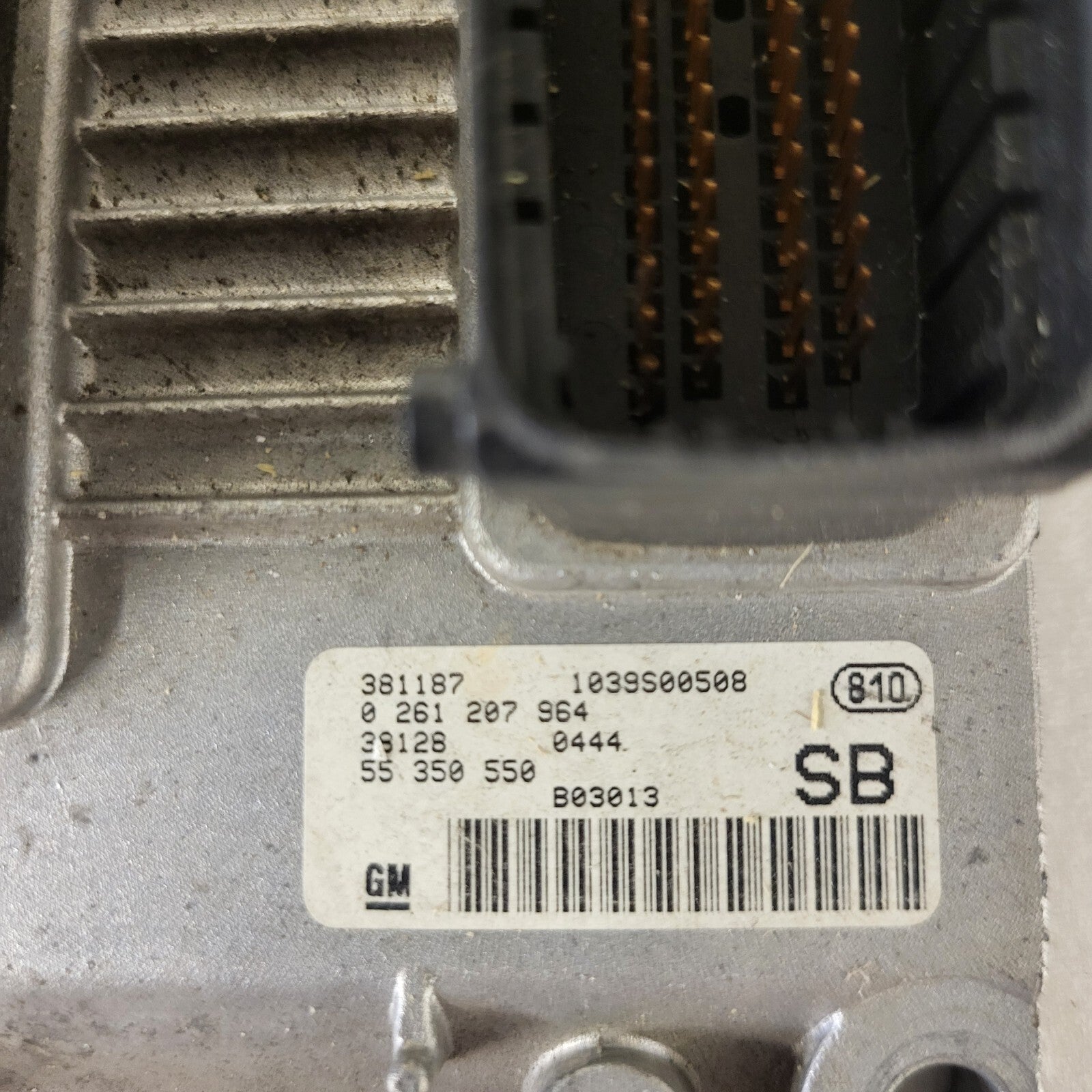 Opel AGILA ECU 0261207964 / 55350550 / SB
