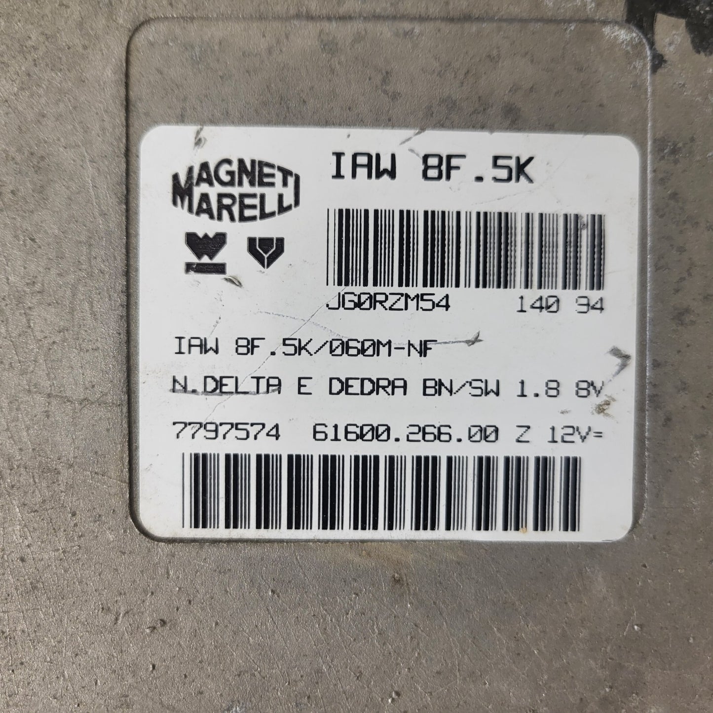 LANICA DELTA 1.8 / IAW 8F.52 / 7789015 / 61600.080.03 / MAGNETI MARELLI