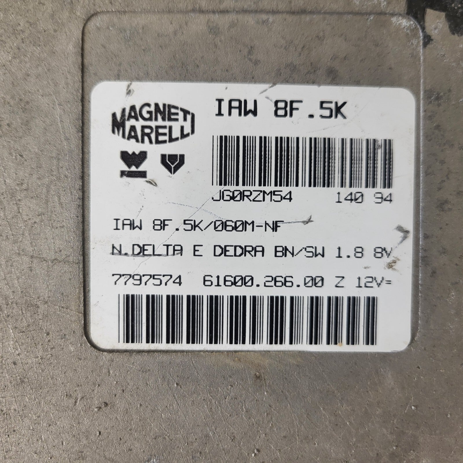 LANICA DELTA 1.8 / IAW 8F.52 / 7789015 / 61600.080.03 / MAGNETI MARELLI