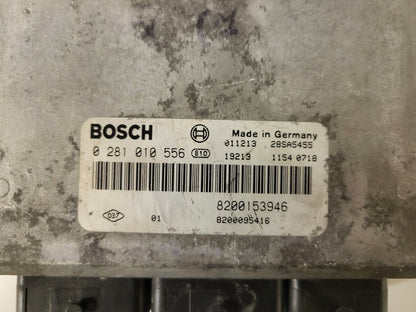 Renault Laguna ECU / 0281010556 / 8200153946 / 8200095416 / 28SA5455 / BOSCH