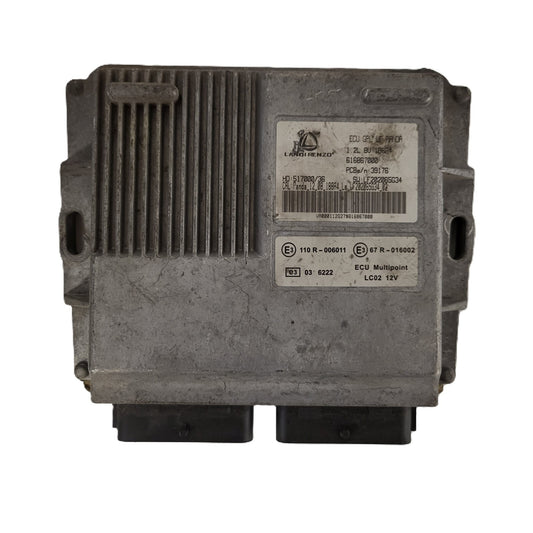 Fiat Panda ECU LPG / 616867000 / 616517000 / 517000/36 / LANDI RENZO