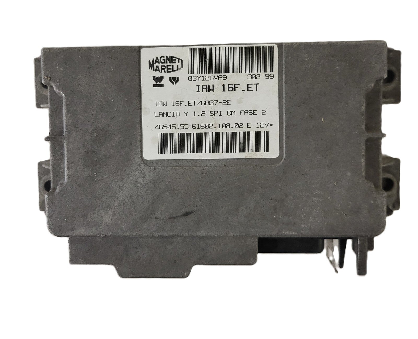 LANCIA Y 1.2 ECU / IAW 16F.ET / 46545155 /61602.108.02 / MAGNETI MARELLI