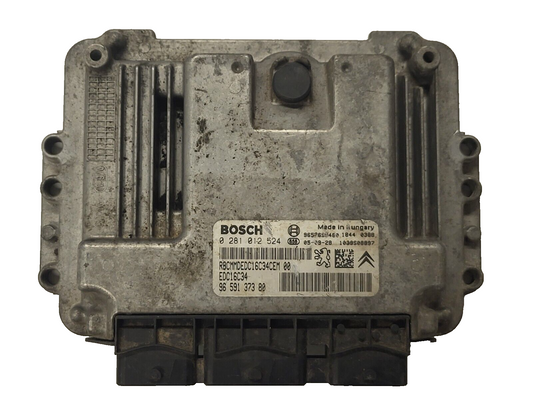 PEUGEOT CITROEN ECU / 0281012524 / 9659137380 / EDC16C34 / BOSCH