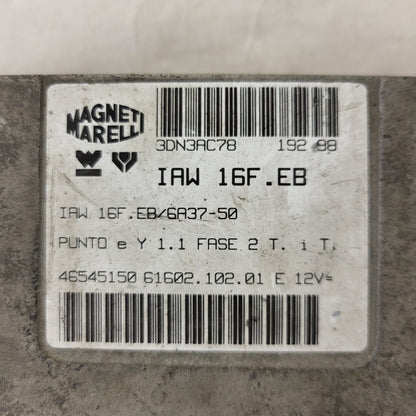 FIAT PUNTO LANCIA Y ECU / IAW 16F.EB / 46545150 / 61602.102.01 / MAGNETI MARELLI