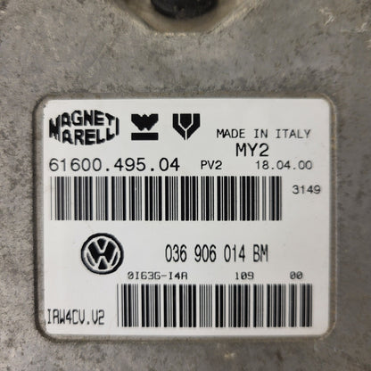 VOLKSWAGEN POLO 6N2 ECU / 036906014BM / IAW 4CV.V2 / 61600.495.04