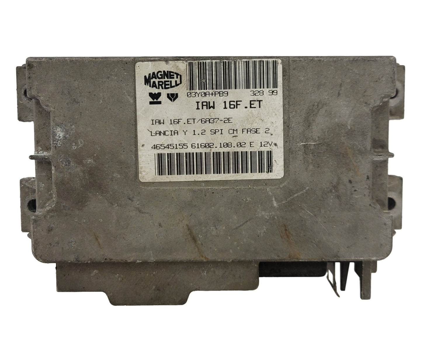LANCIA Y 1.2 ECU / IAW 16F.ET / 46545155 /61602.108.02 / MAGNETI MARELLI
