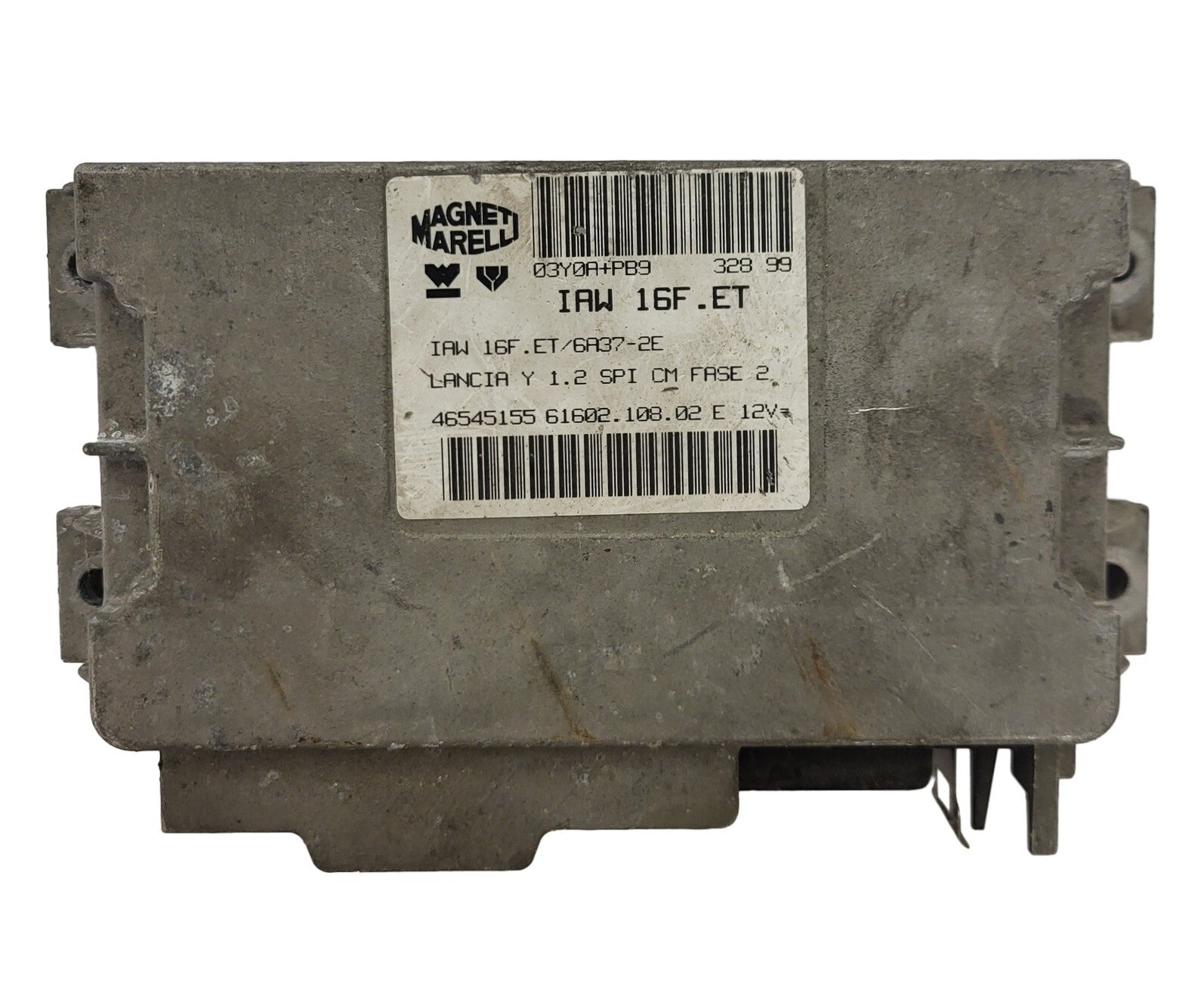 LANCIA Y 1.2 ECU / IAW 16F.ET / 46545155 /61602.108.02 / MAGNETI MARELLI
