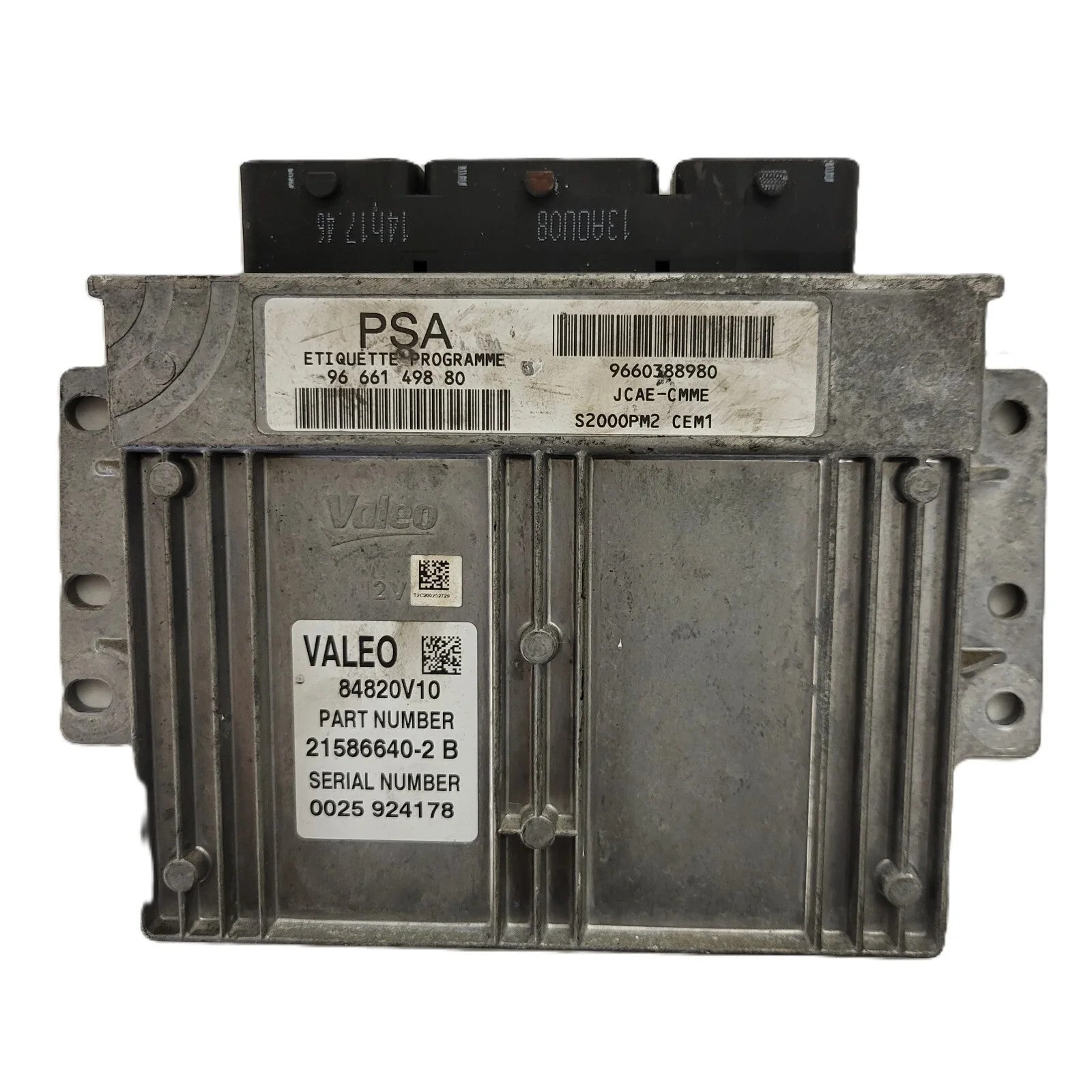 PEUGEOT CITROEN ECU / 21586640-2 / 21586640-2B / 9666149880 / 9660388980 / JCAE-