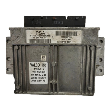 PEUGEOT CITROEN ECU / 21586640-2 / 21586640-2B / 9666149880 / 9660388980 / JCAE-