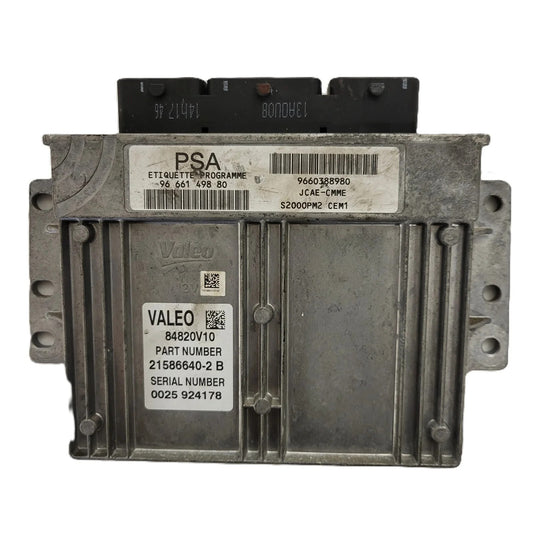 PEUGEOT CITROEN ECU / 21586640-2 / 21586640-2B / 9666149880 / 9660388980 / JCAE-