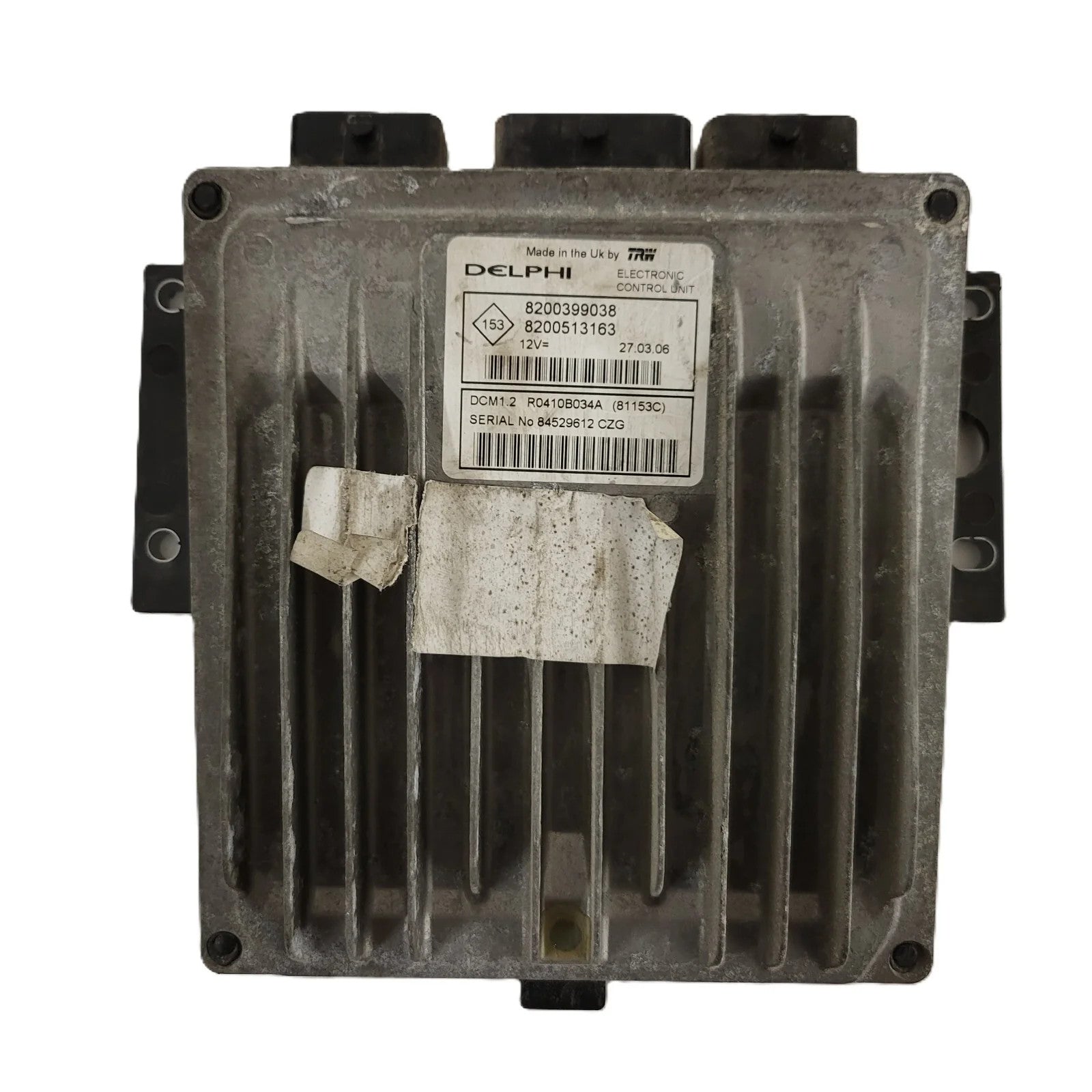 Renault ECU / 8200399038 / 8200513163 / R0410B034A / DELPHI