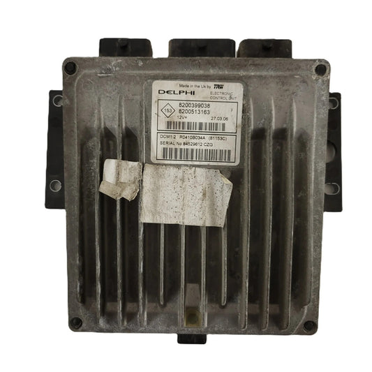 Renault ECU / 8200399038 / 8200513163 / R0410B034A / DELPHI