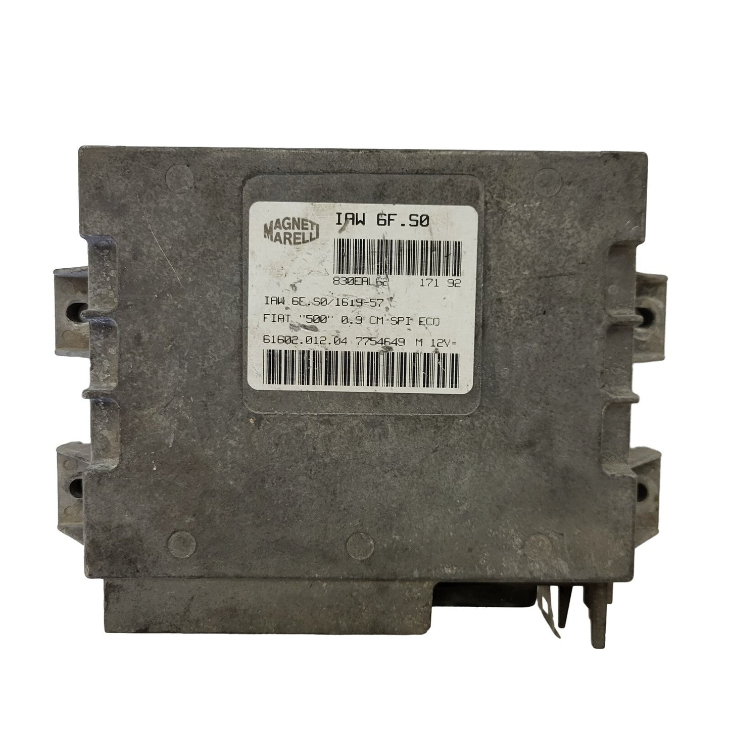 FIAT 500 CINQUECENTO ECU / IAW 6F.S0 / 7754649 / 61602.012.04 / MAGNETI MARELLI