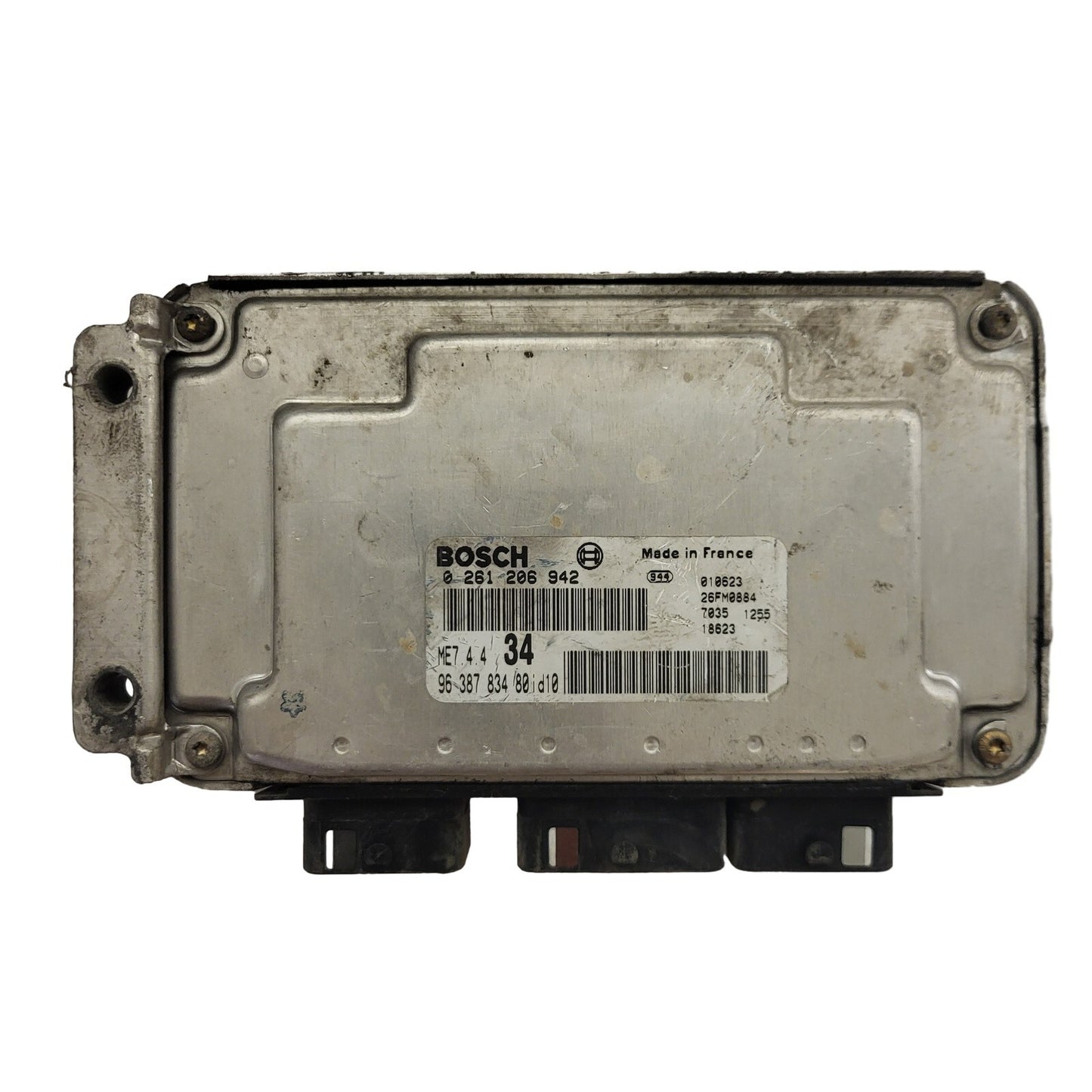 PEUGEOT CITROEN ECU / 0261206942 / 9638783480 / ME7.4.4. / BOSCH