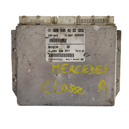 Mercedes A-Class W168 ESP ECU / 0295454232 Q02 / 0265109477 / BOSCH 