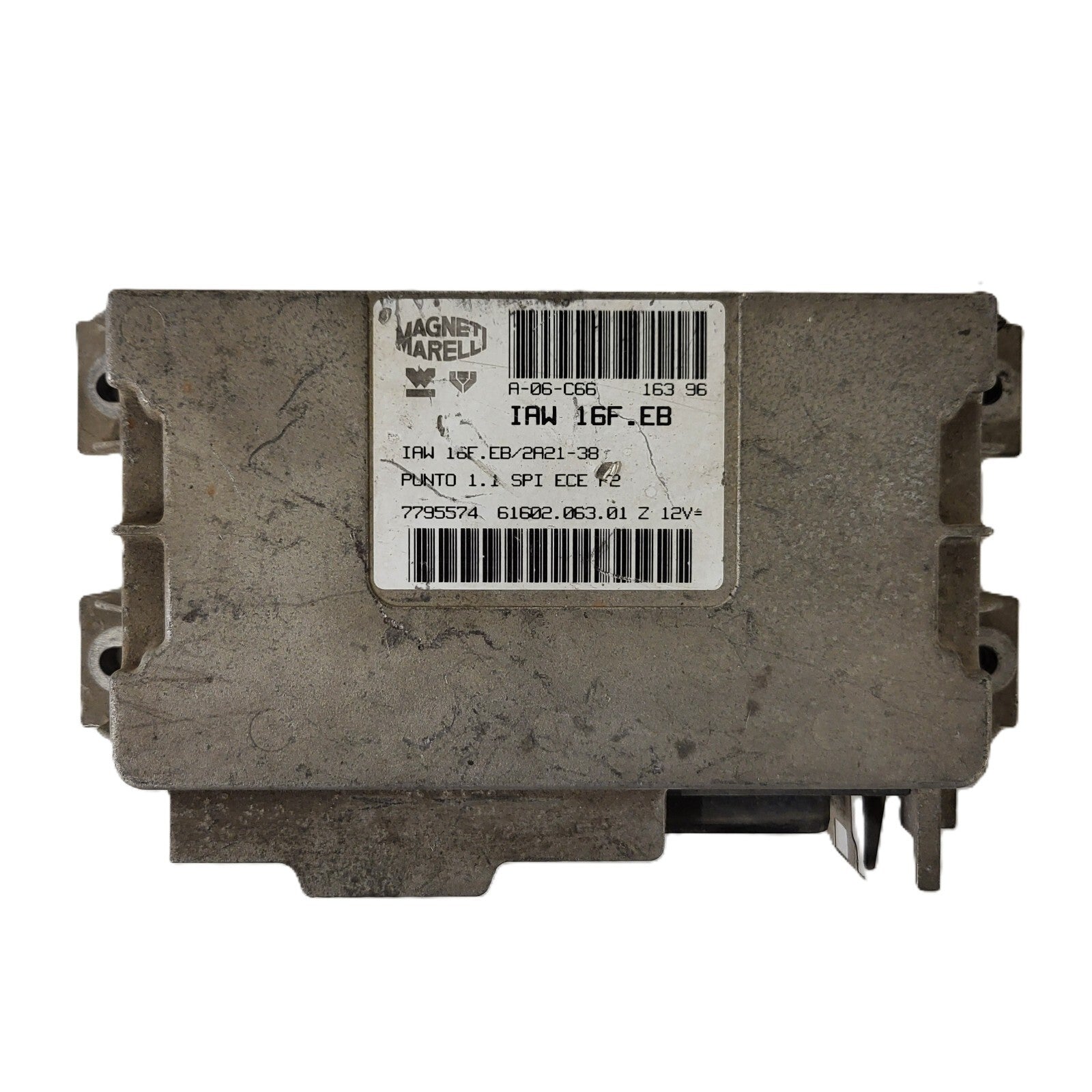 Fiat Punto 1.1 ECU / IAW 16F.EB / 7795574 / 61602.063.01 / MAGNETI MARELLI