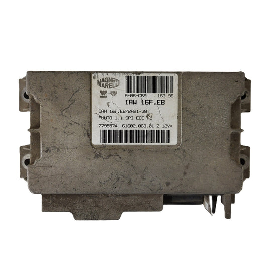 Fiat Punto 1.1 ECU / IAW 16F.EB / 7795574 / 61602.063.01 / MAGNETI MARELLI