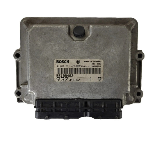 ALFA ROMEO 147 ECU / 0281011488 / 55198492 / BOSCH