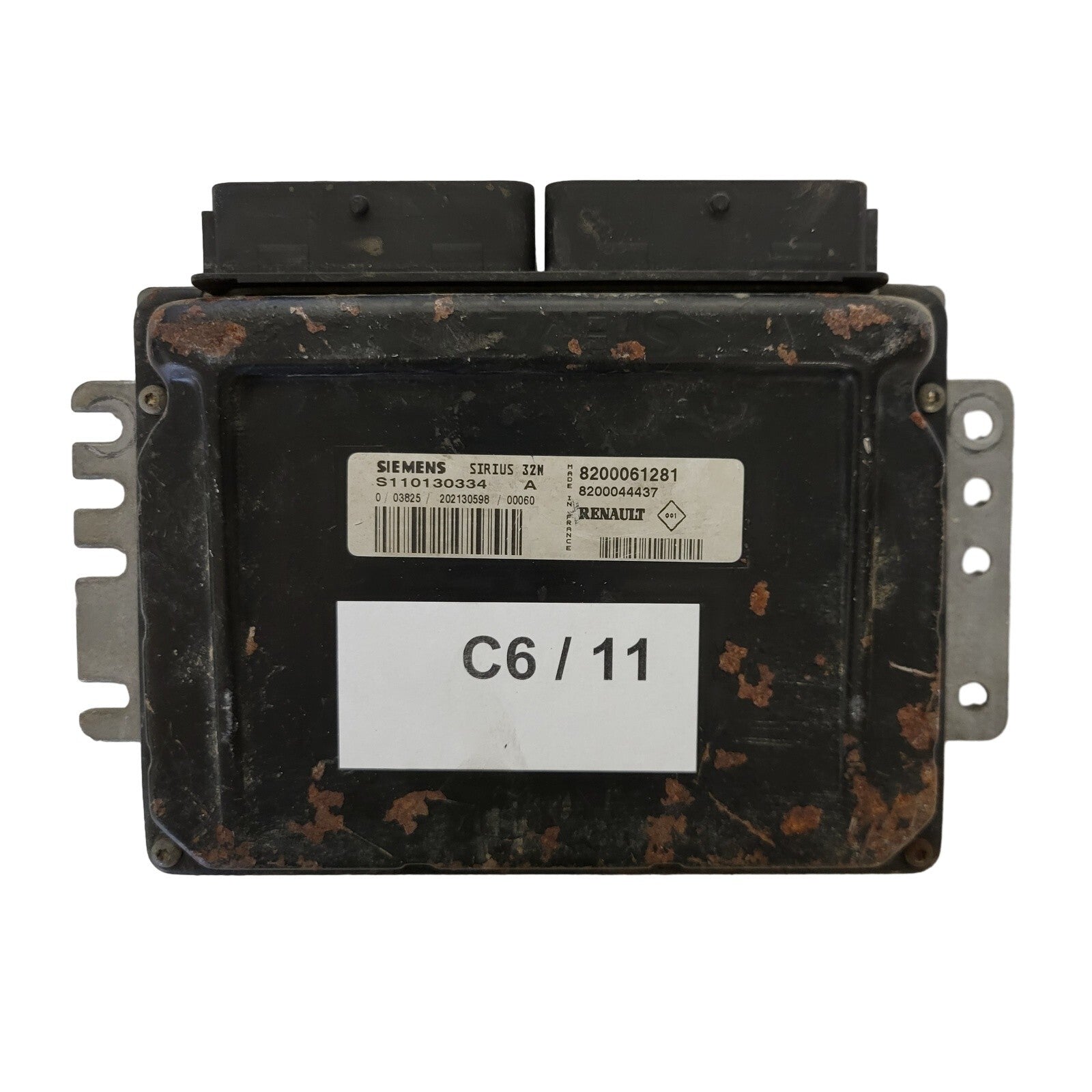 RENAULT CLIO ECU / S110130334A / 8200061281 / 8200044437 / SIRIUS 32N