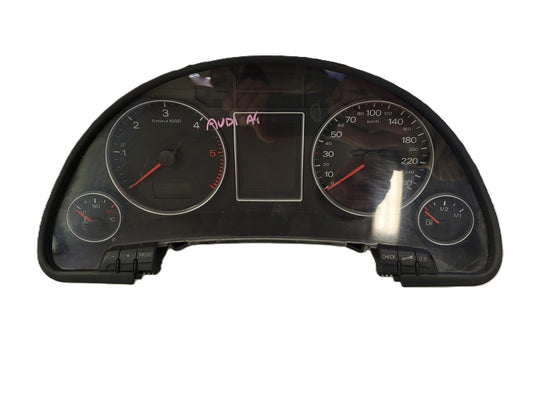 AUDI A4 B7 TDI QUADRO STRUMENTI CONTACHILOMETRI 8E0920931D 0263626183