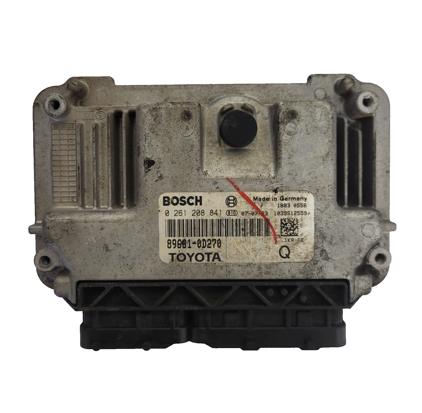 TOYOTA YARIS 1KR-FE ECU / 0261208841 / 89661-0D270 / BOSCH