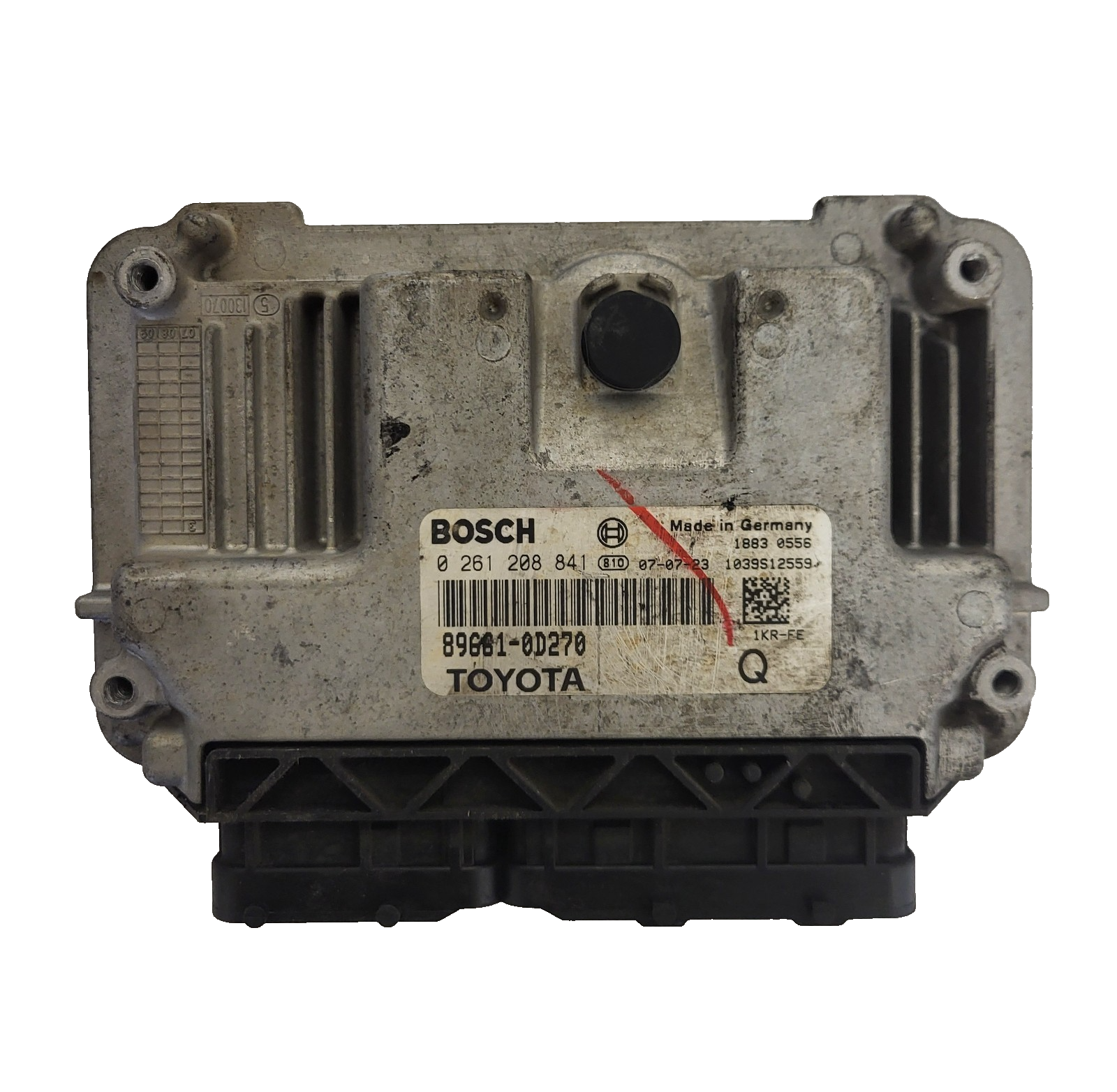 TOYOTA YARIS 1KR-FE ECU / 0261208841 / 89661-0D270 / BOSCH
