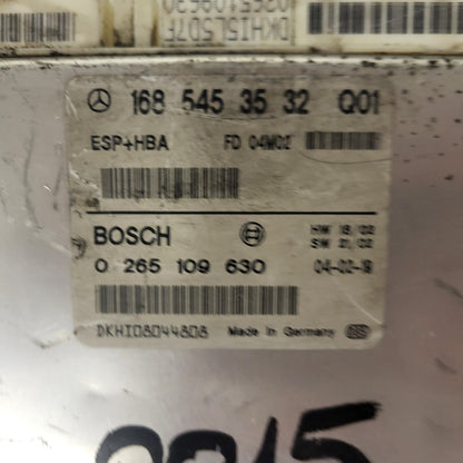 MERCEDES-BENZ A CLASS W168 ESP ECU / 1685453532 / 0265109630 / BOSCH ESP+HBA