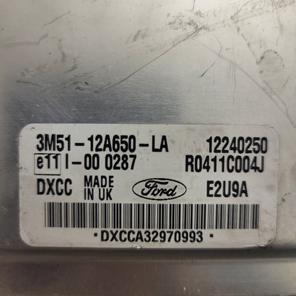 FORD FOCUS CDTI ECU / 3M51-12A650-LA / DXCC / R0411C004J / 12240250 