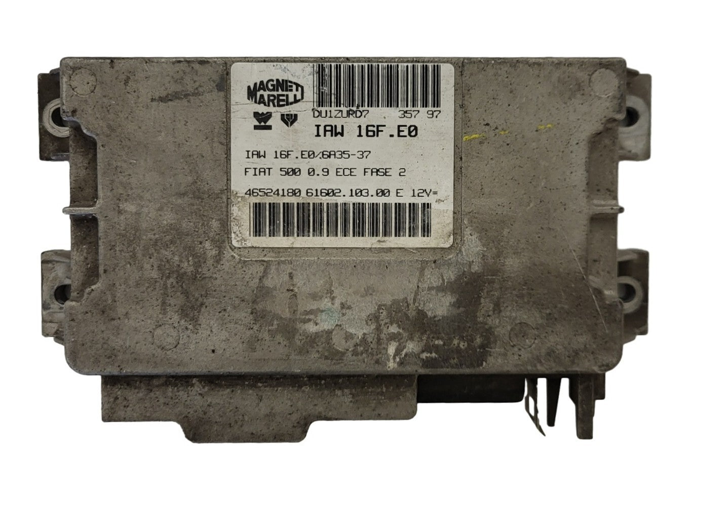Fiat 500 0.9 ECU / IAW 16F.E0 / 46524180 / 61602.103.00 / MAGNETI MARELLI 