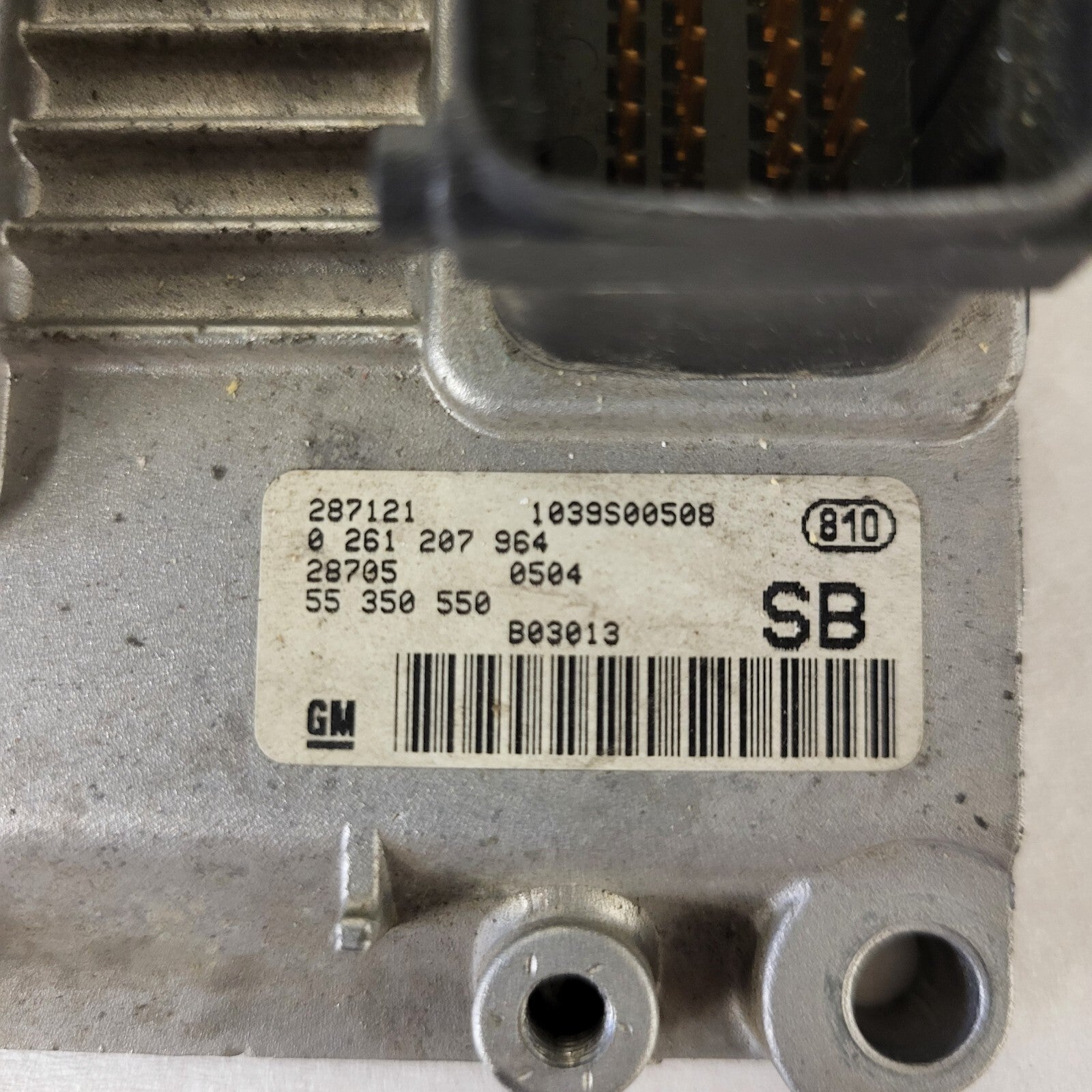 Opel AGILA ECU 0261207964 / 55350550 / SB