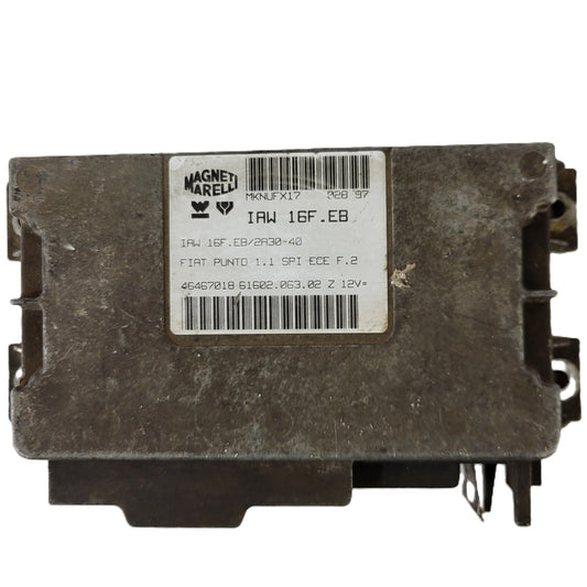 Fiat Punto 1.1 ECU / 46467018 / IAW 16F.EB / 61602.063.02 / MAGNETI MARELLI