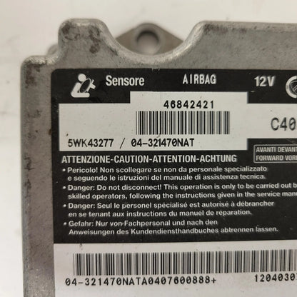 ALFA ROMEO 147 AIRBAG ECU / 46842421 / 5WK43277