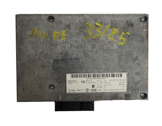 AUDI BLUETOOTH MODULE ECU / 4E0862335 / TEMIC