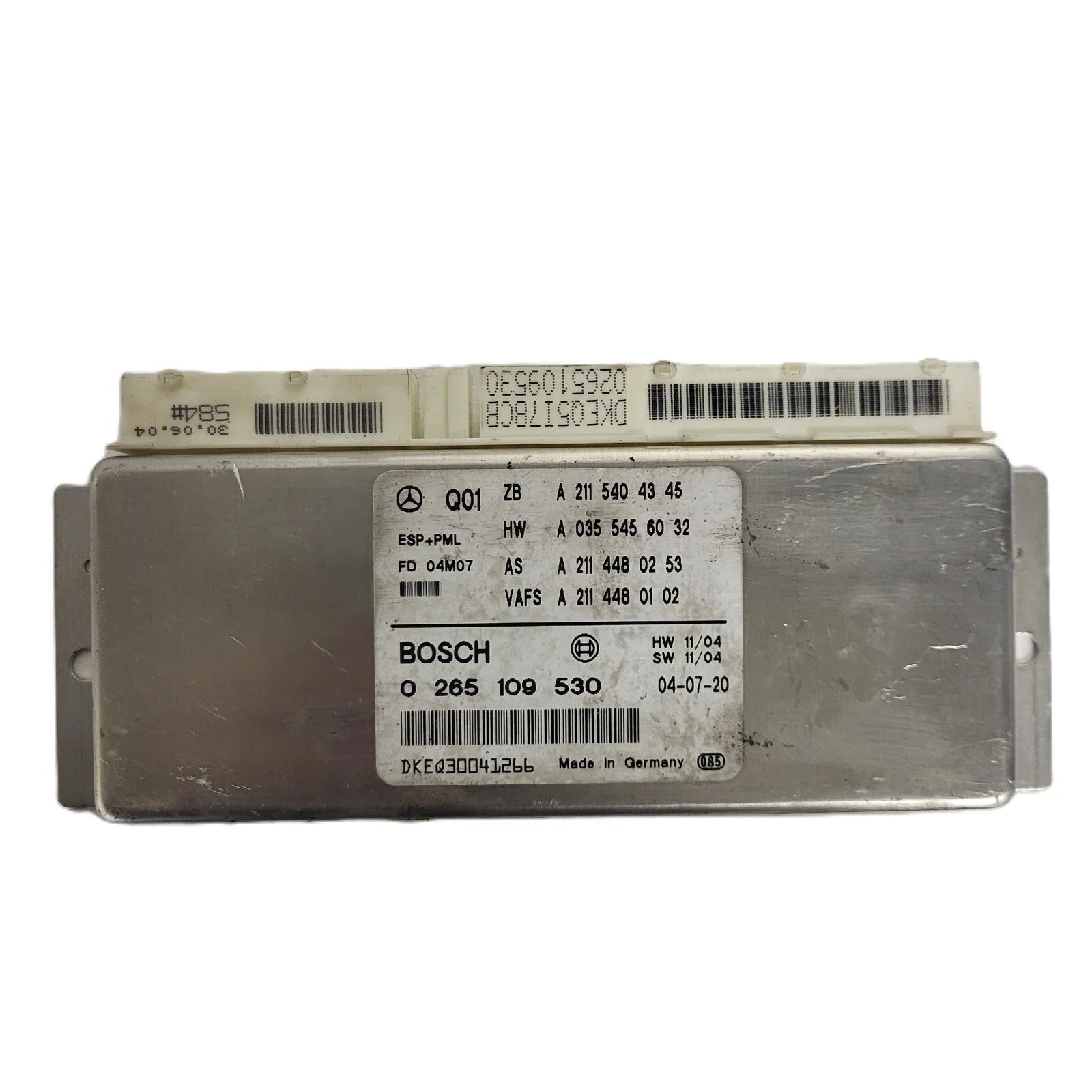 MERCEDES W211 ECU ESP MODULE / 0265109530 / A2115404345 / A2114480102 / BOSCH