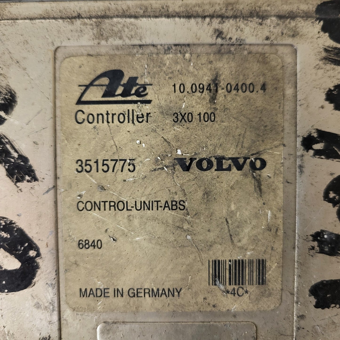 Volvo 850 ABS UNIT ECU ATE / 3515775 / 10.0941-0400.4 