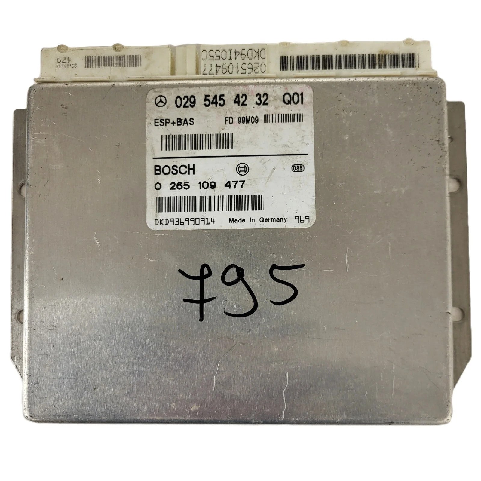 Mercedes A-Class W168 ESP ECU / 0295454232 / 0265109477 / BOSCH