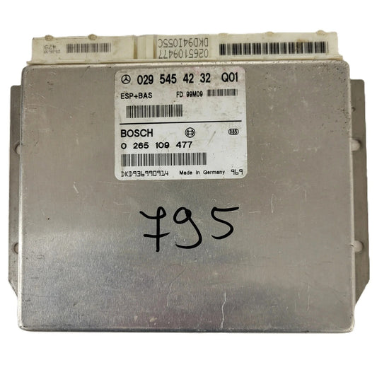 Mercedes A-Class W168 ESP ECU / 0295454232 / 0265109477 / BOSCH