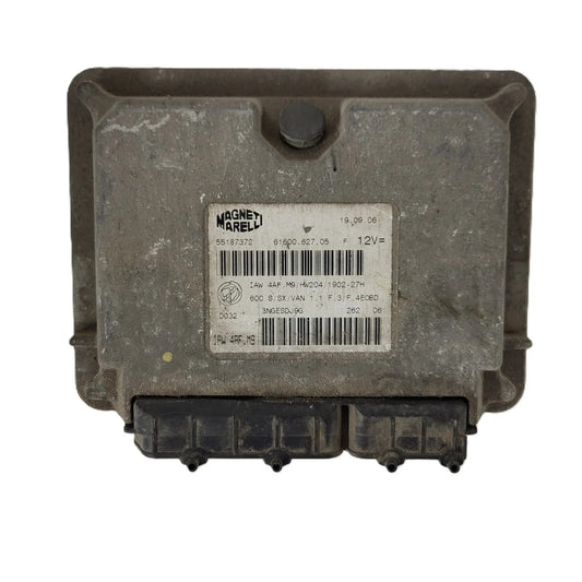 Fiat Seicento 600 ECU / 55187372 / IAW 4AF.M9 / 61600.627.05 / MAGNETI MARELLI