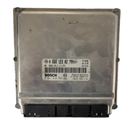 MERCDES BENZ ECU / A6681530279 / 0281010793 / ED0041 CR1.2 / BOSCH