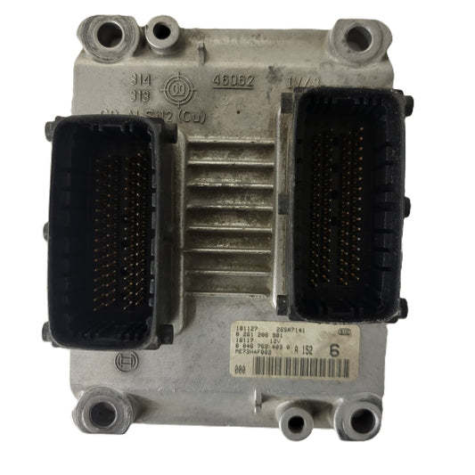 FIAT PUNTO 1.2 ECU / 0261206981 / 00467694030 / BOSCH