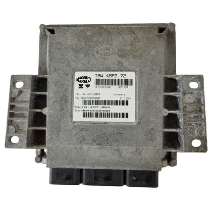 PEUGEOT CITROEN ECU / IAW 48P2.72 / SW 9648568480 / HW 9645989480 / MAGNETI MARE