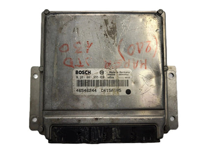 FIAT MAREA ECU / 0281001935 / 46546244 / C415A185 / BOSCH