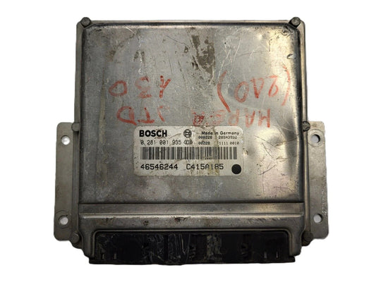 FIAT MAREA ECU / 0281001935 / 46546244 / C415A185 / BOSCH
